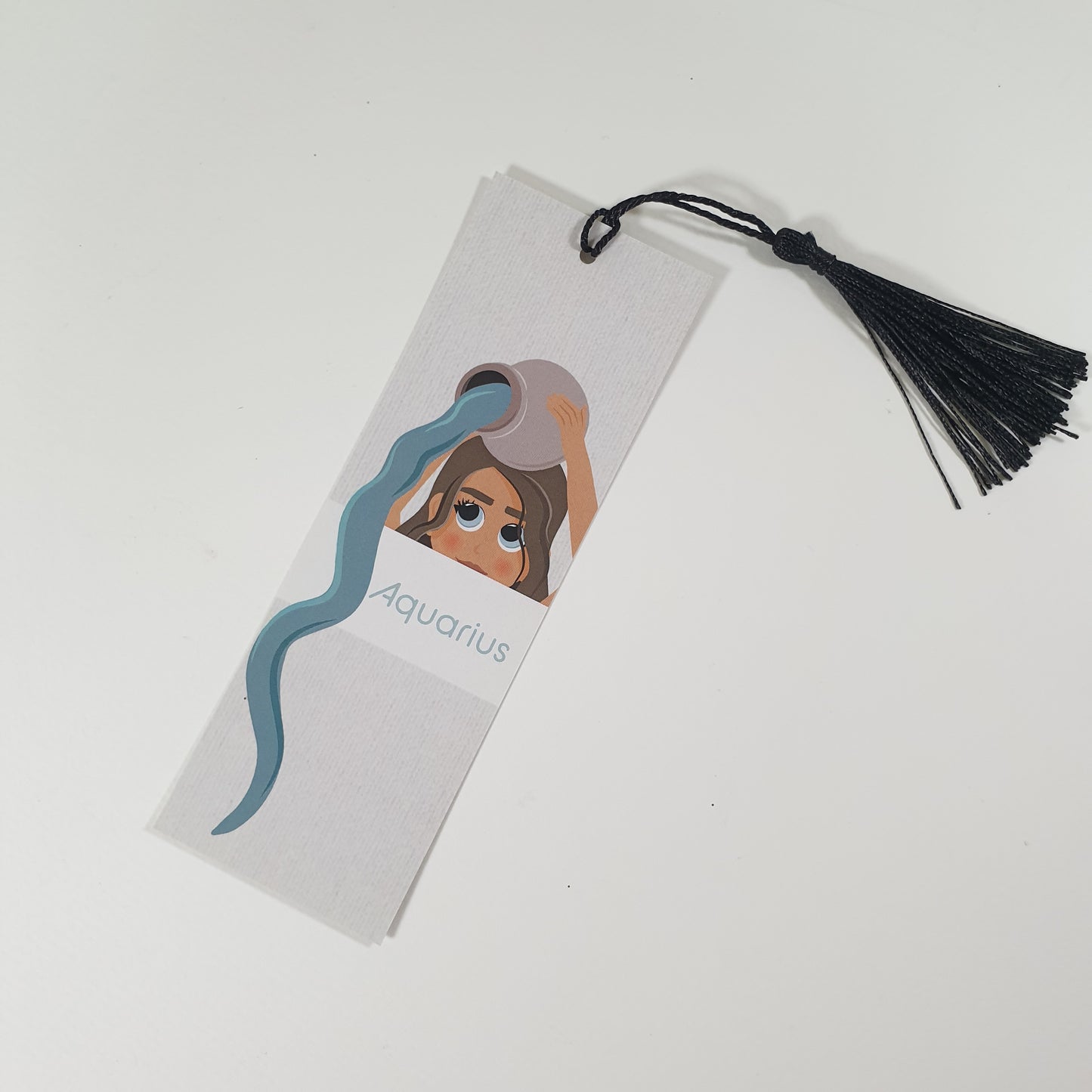 Aquarius Bookmark (January 20 - February 18)