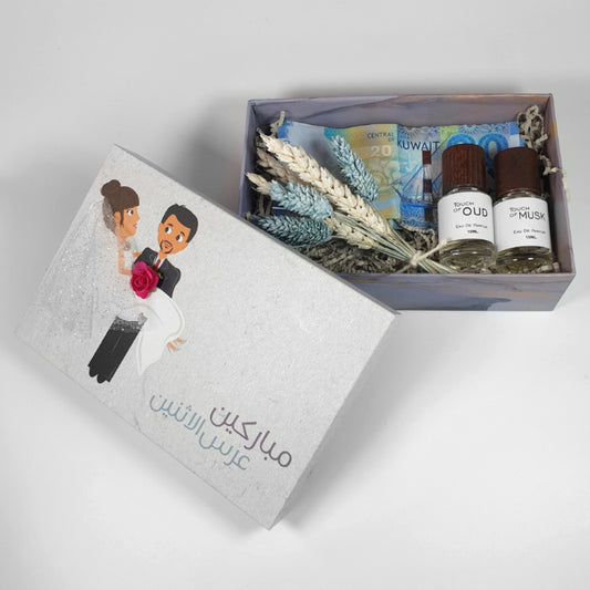 Wedding Gift boxes | dried flowers and perfumes