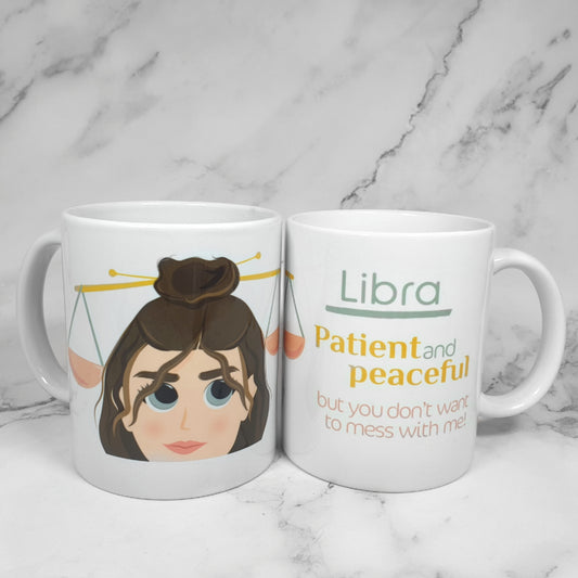 Libra mug (September 23- October 22)