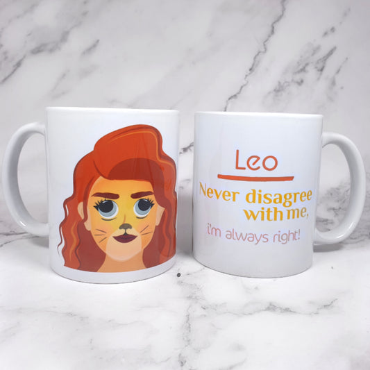 Leo Mug (July 23 - August 22)