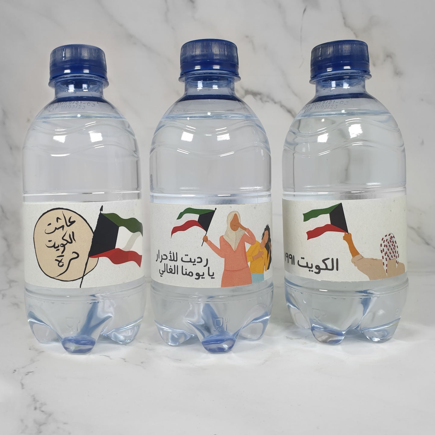 1991 | 12 pcs water bottle stickers